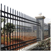 Residential Wrought Iron Decorative fence with modern design